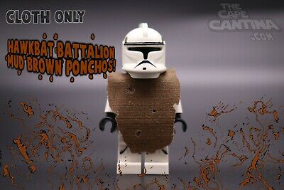 For Lego Star Wars Custom Cape Cloth Minifigure Hawkbat Battalion Poncho Clone