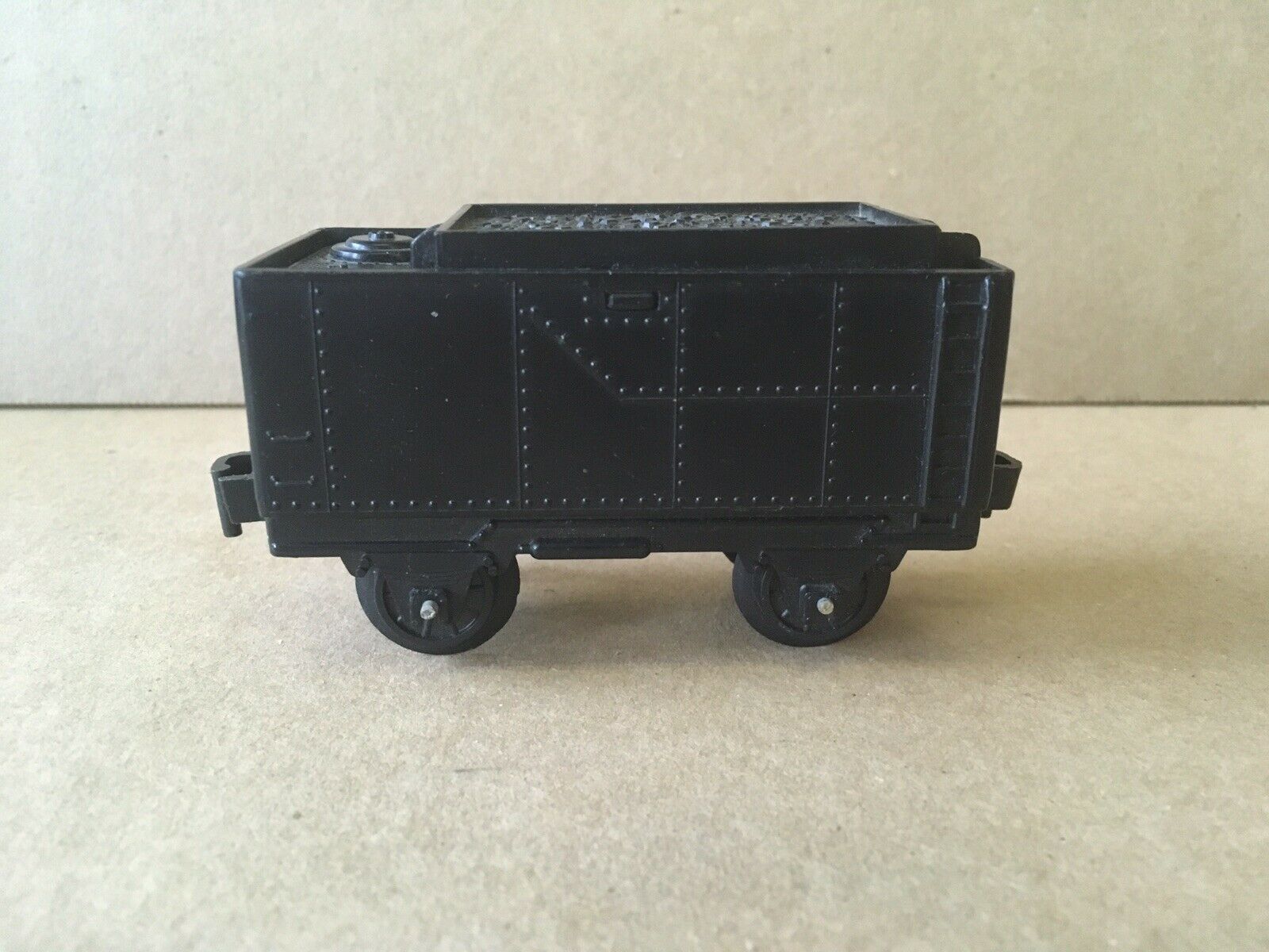 Vintage Plastic Model Train Coal Car, Odd Scale (.925") Gauge, Made In Japan