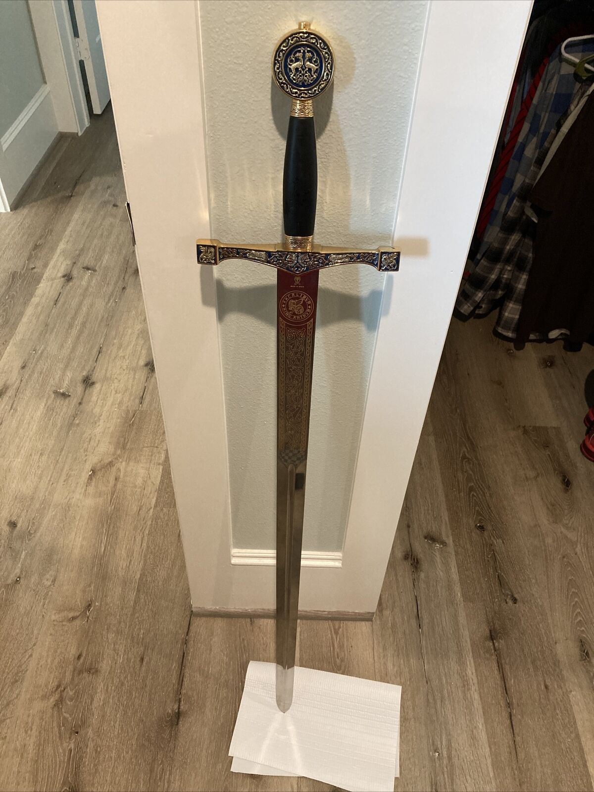 Made In Spain Excalibur Sword Hand Made With Care To Detail