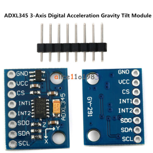 Gy291 Adxl345 3-axis Digital Acceleration Of Gravity Tilt Avr Arm Mcu Arduino