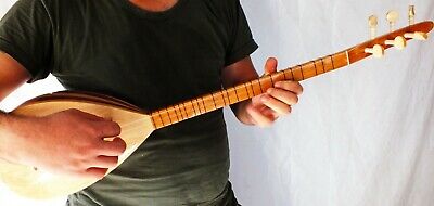 Turkish String Small Size Cura Saz  With  Free Case