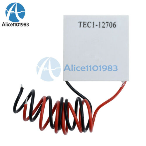 Tec1-12706 Heatsink Thermoelectric Cooler Cooling Peltier Plate Module 12v 60w