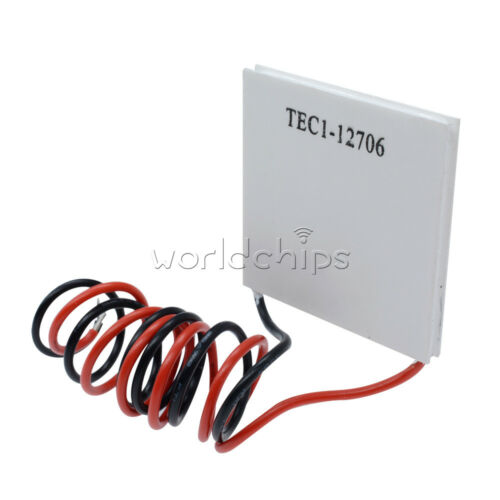 12v 60w Tec1-12706 Heatsink Thermoelectric Cooler Peltier Cooling Plate New
