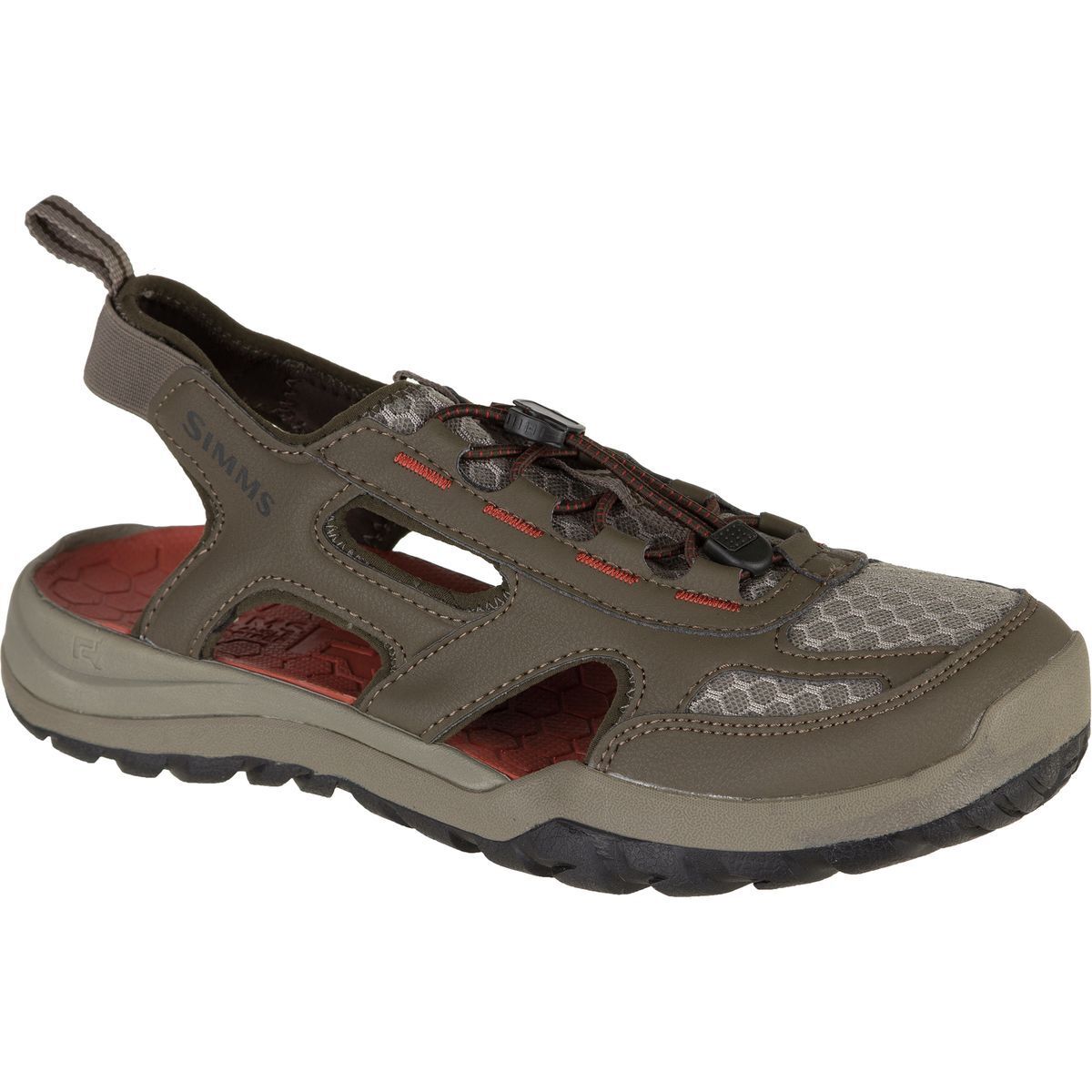 Simms Riprap Sandal Hickory Select Sizes ~ Rubber Soles ~ Closeout